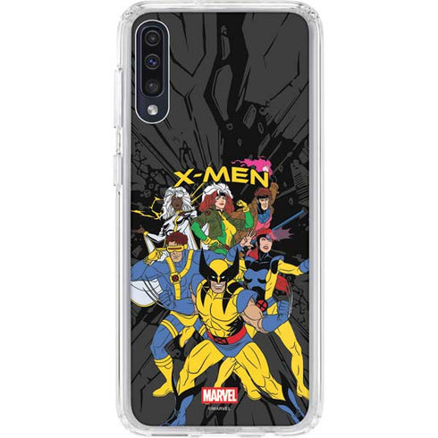 Marvel X-Men Group Galaxy A50 Clear Case